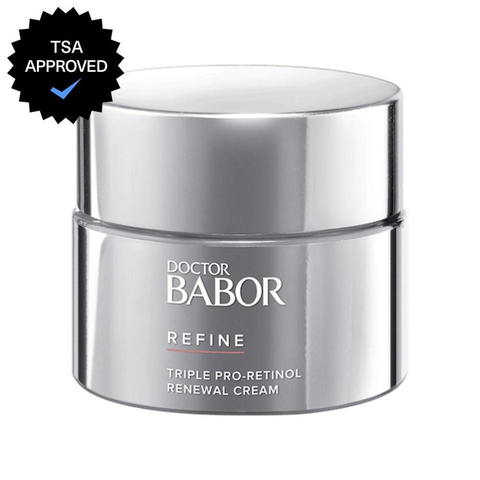 <p><a href="https://us.babor.com/products/doctor-babor/refine-cellular/64364-triple-pro-retinol-renewal-cream.html" rel="nofollow noopener" target="_blank" data-ylk="slk:Shop Now;elm:context_link;itc:0;sec:content-canvas" class="link ">Shop Now</a></p><p>Triple Pro-Retinol Renewal Cream</p><p>babor.com</p><p>$169.00</p>