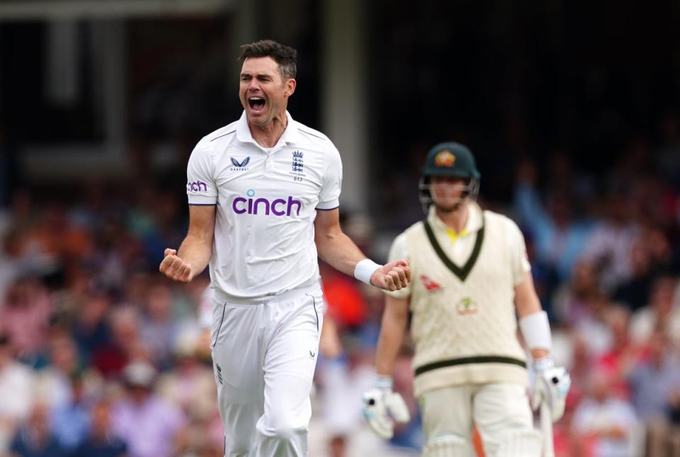 Anderson reached 700 Test wickets during the series in India over the winter (Mike Egerton/PA Wire)