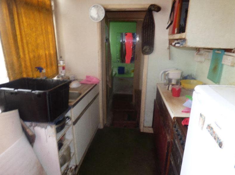 The kitchen isn’t much better. Photo: Karl Grafton/Rightmove