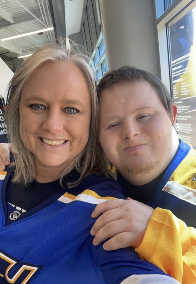 Christian Bowers has Down syndrome, and his mom, Donna Herter, said the lack of friends was making him feel depressed. She didn't know where to turn. So, she posted on Facebook. / Credit: Donna Herter
