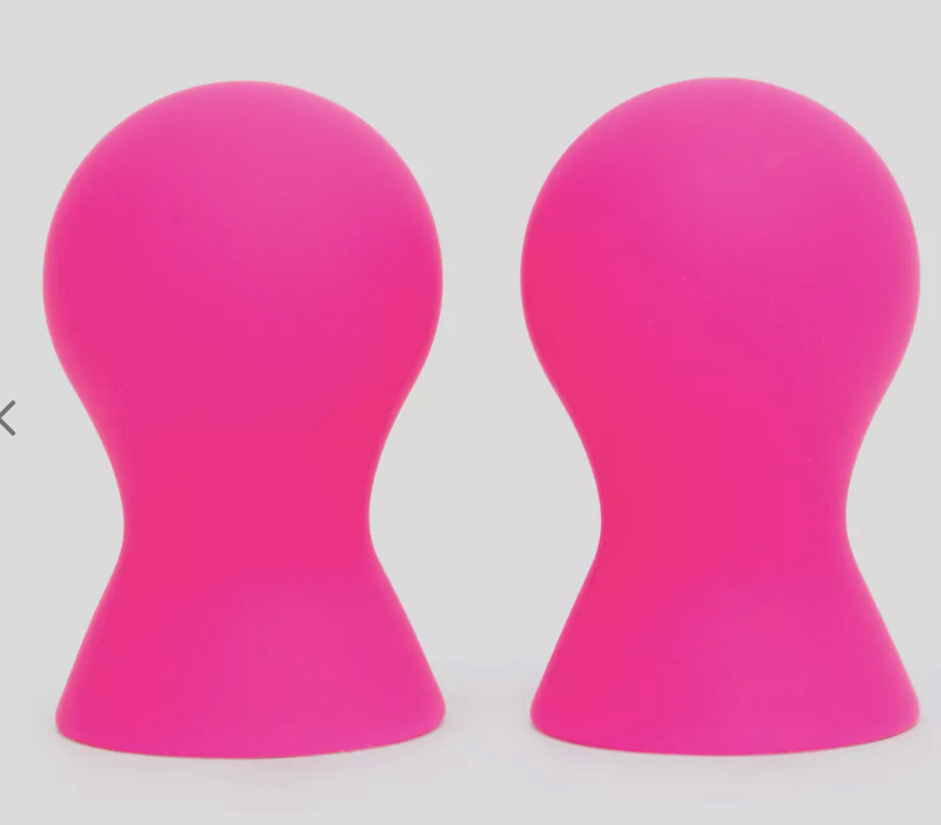 Lovehoney Perfect Pair Silicone Nipple Suckers. Was $19.95, now $9.97