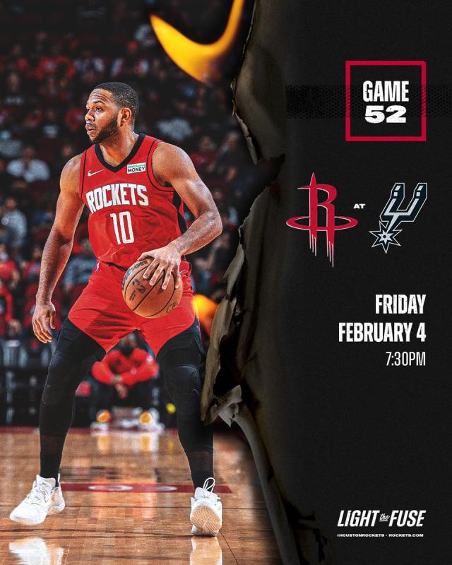 Houston Rockets game day jersey