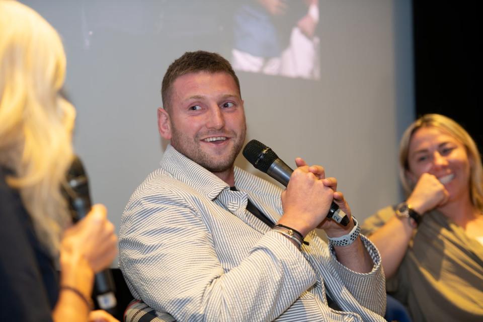 Finn Russell was speaking at a TNT Sports launch event ahead of the new Gallagher Premiership season (C1 MEDIA)