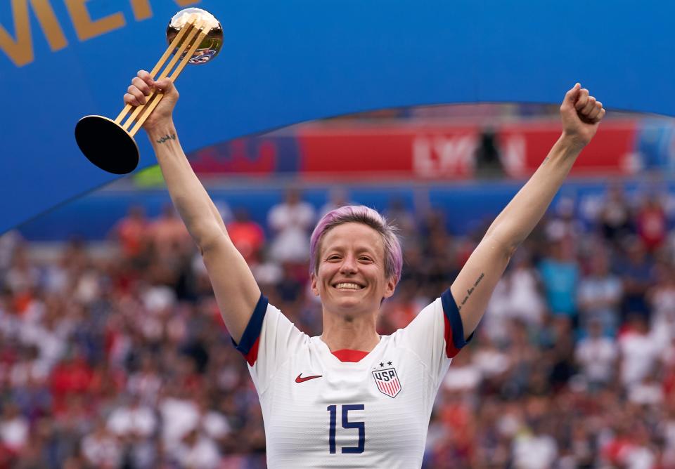 <h1 class="title">United States of America v Netherlands : Final - 2019 FIFA Women's World Cup France</h1><cite class="credit">Quality Sport Images / Getty Images</cite>