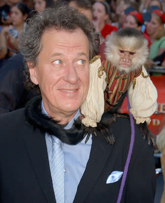 Geoffrey Rush at the Disneyland premiere of Walt Disney Pictures' Pirates of the Caribbean: At World's End