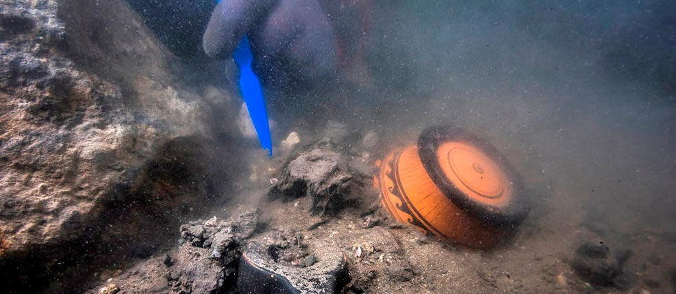 Divers objets ont été retrouvés dans les ruines submergées de la ville légendaire de Thônis-Héracléion (photo d'illustration).
