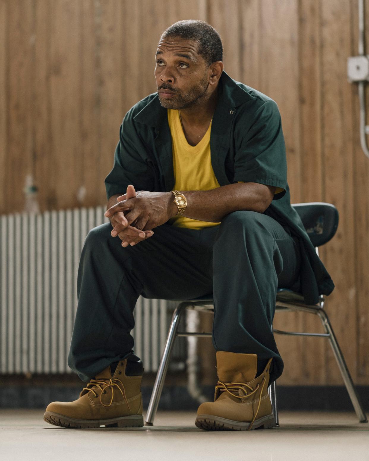 Clarence "Divine Eye" Maclin plays himself in the prison drama.