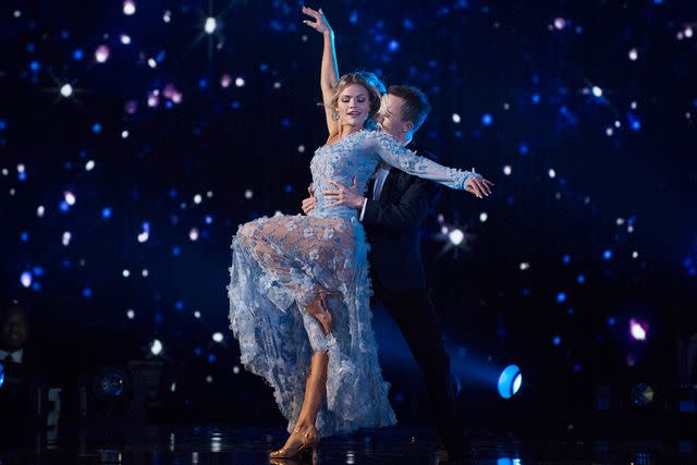 <p>Eric McCandless/Disney General Entertainment Content via Getty </p> Witney Carson with Frankie Muniz on 'Dancing with the Stars'