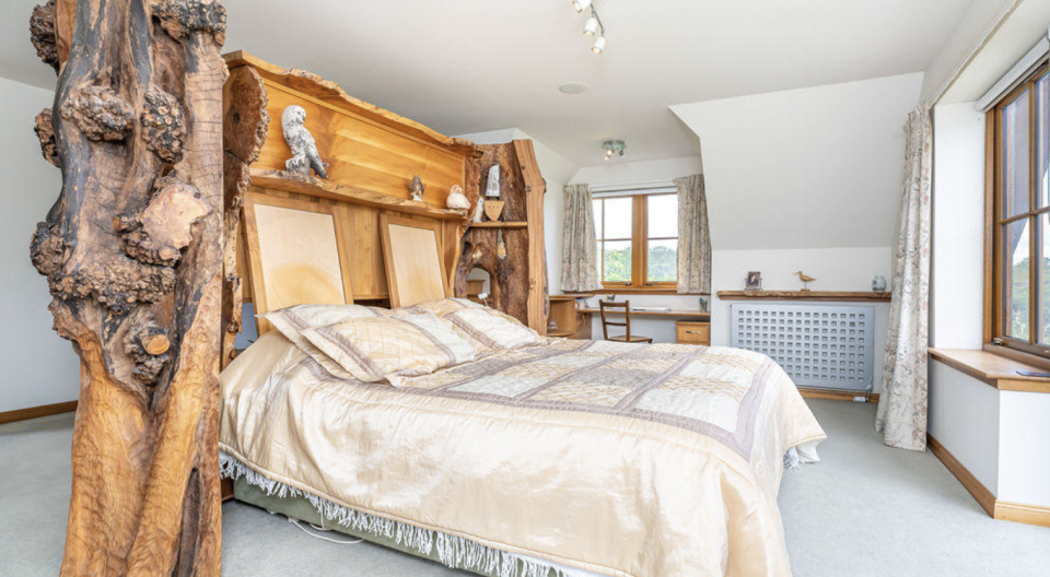 The house comes with four bedrooms. Photo: Rightmove
