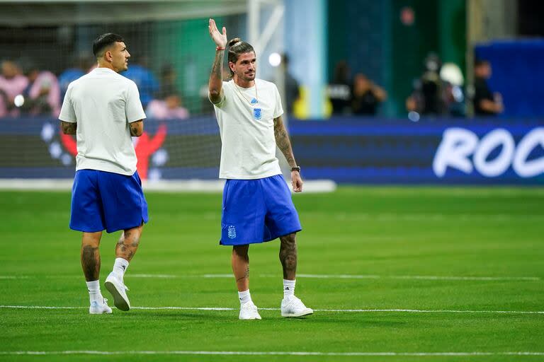 Leandro Paredes y Rodrigo De Paul

Partido Argentina Canada
Grupo A
Mercedes-Benz Stadium