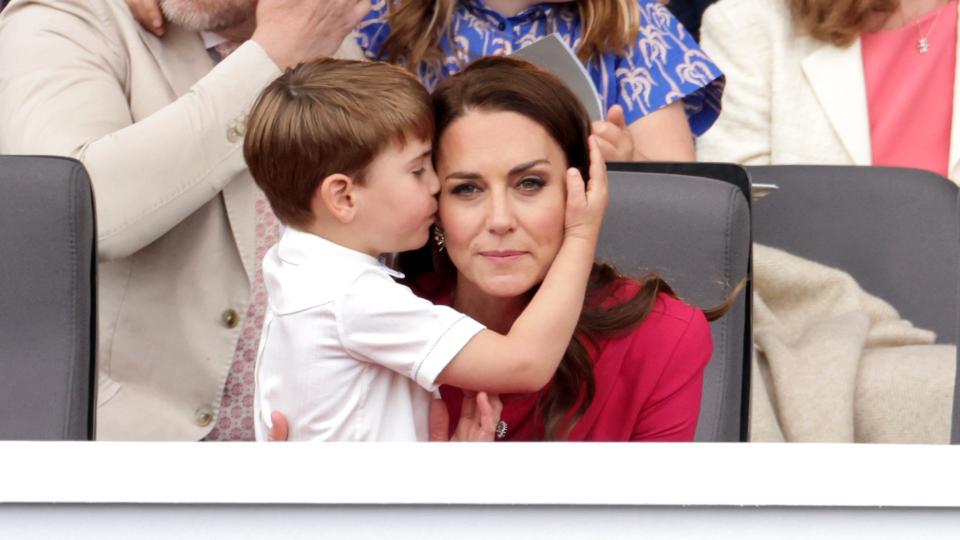 Kate Middleton and Prince Louis