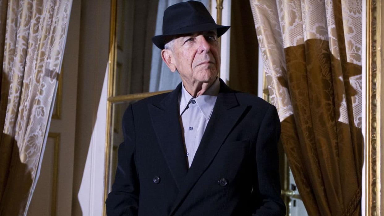 Leonard Cohen à Paris en 2012 -  - Joel Saget - AFP