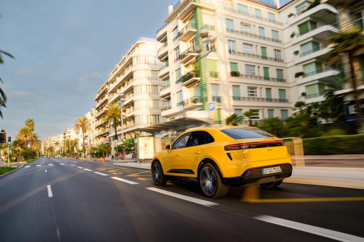 porsche macan ev first drive photos