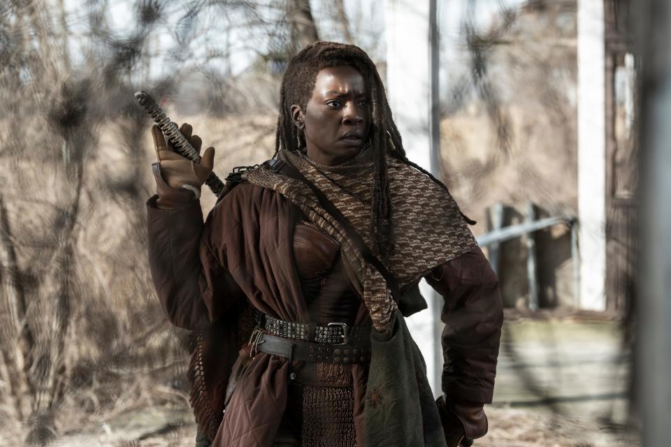 Danai Gurira as Michonne in "The Walking Dead: The Ones Who Live."