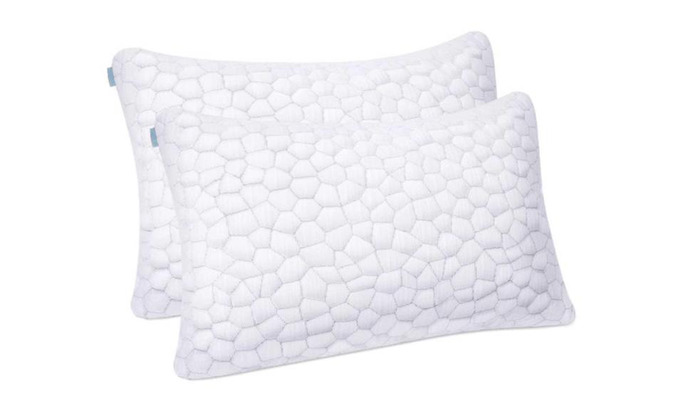 The covers on these memory foam pillows are machine-washable for extra convenience.
