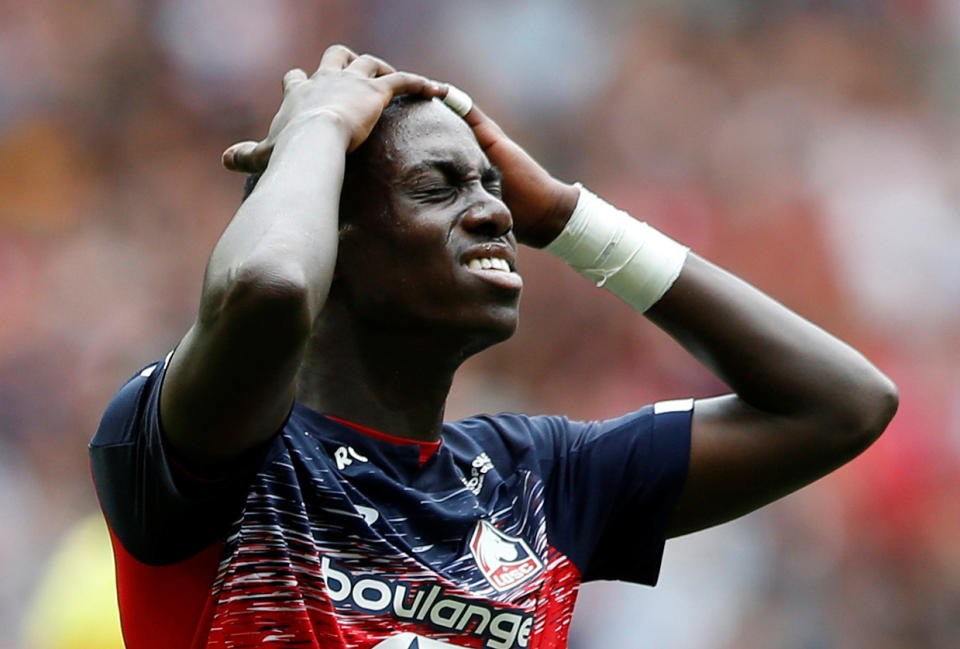 Lille's Tim Weah is out for the season following hamstring surgery. (Reuters/Pascal Rossignol)