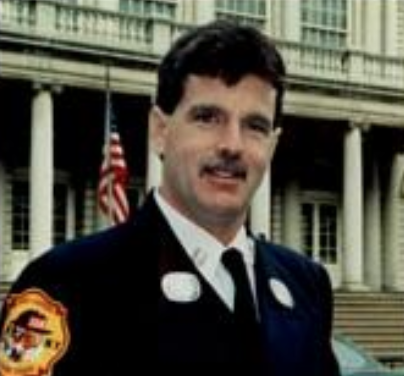 Orio Palmer’s calm and reassuring voice relayed crucial information over the radio to his fellow firefighters (9/11 Memorial & Museum)