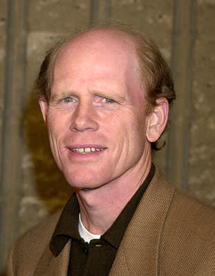 Ron Howard at the Beverly Hills premiere of A Beautiful Mind