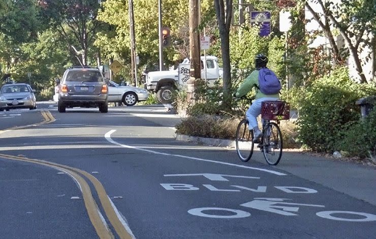 Cyclists Share the Road, Too