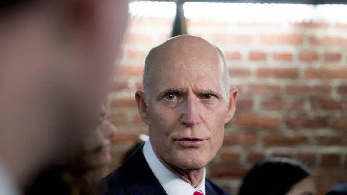 Florida’s Republican Sen. Rick Scott AP