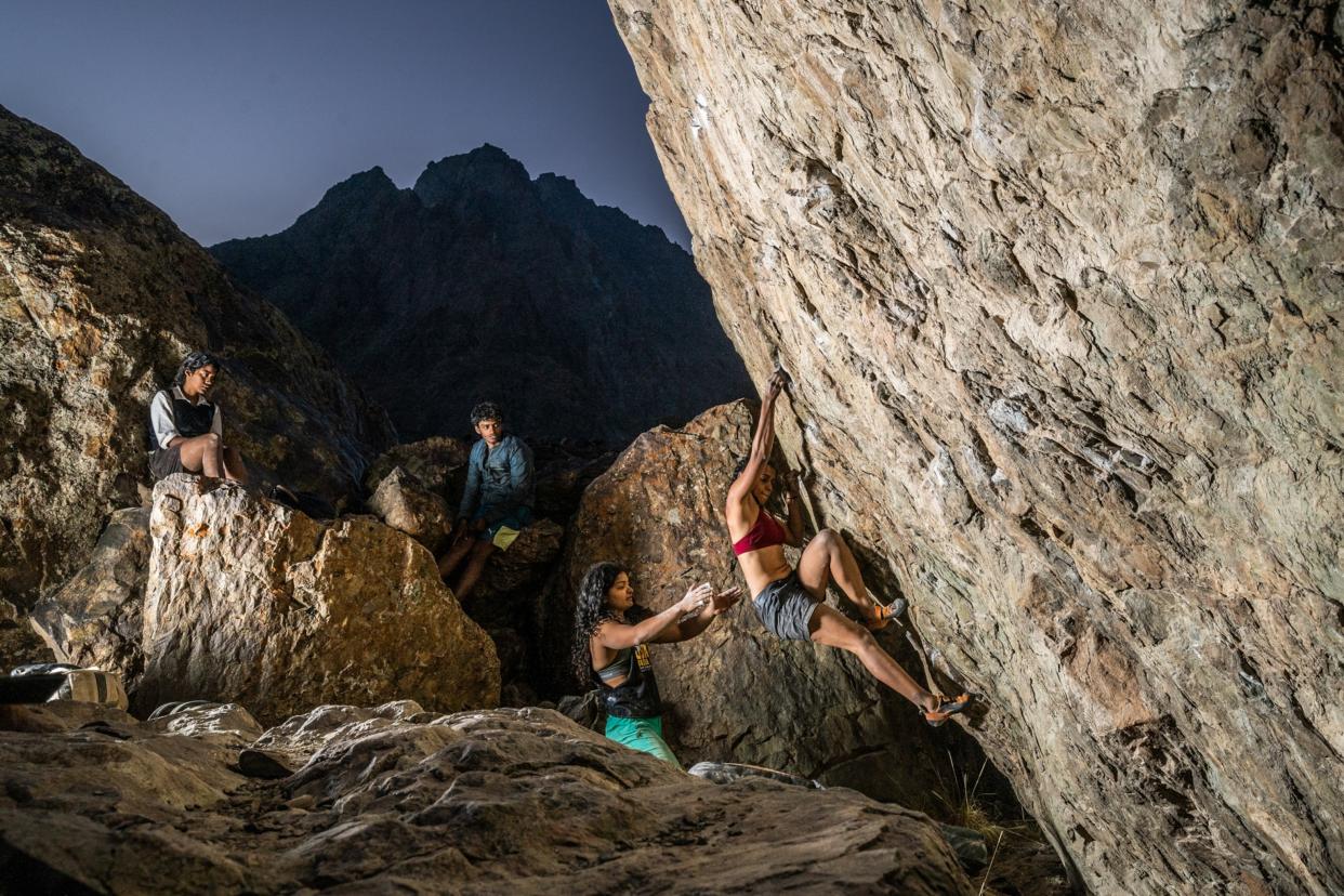 Suru Valley, in Ladakh, India, has already gained global recognition as go-to spot for boulderers or rock climbers like Sneha Deogharkar and Prerna Dangi (on the left), but hikers and other outdoor explores are traveling here, too.