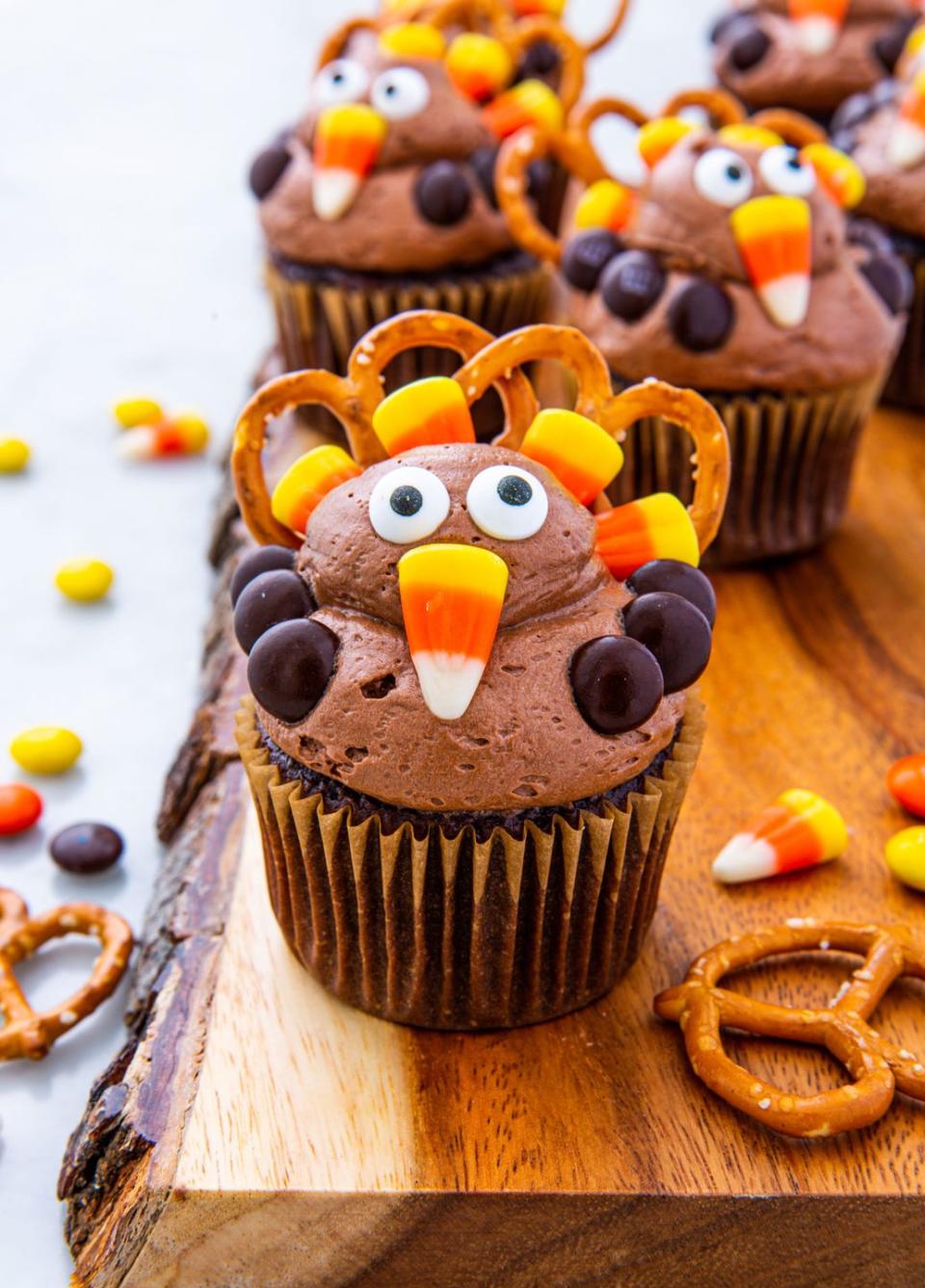 Turkey Cupcakes