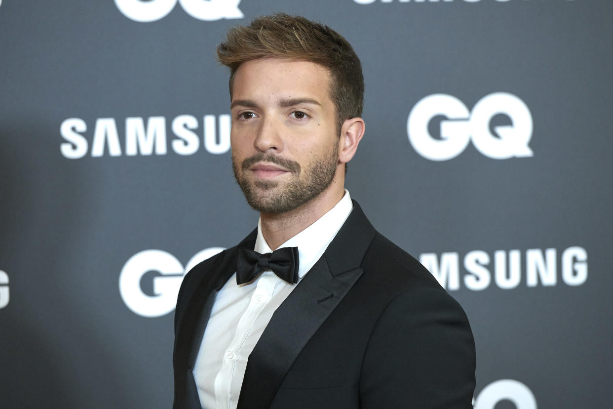 Pablo Alboran attends the GQ Men Of The Year Awards 2019 photocall at The Westin Palace Hotel in Madrid, Spain on Nov 21, 2019 (Photo by Carlos Dafonte/NurPhoto via Getty Images)