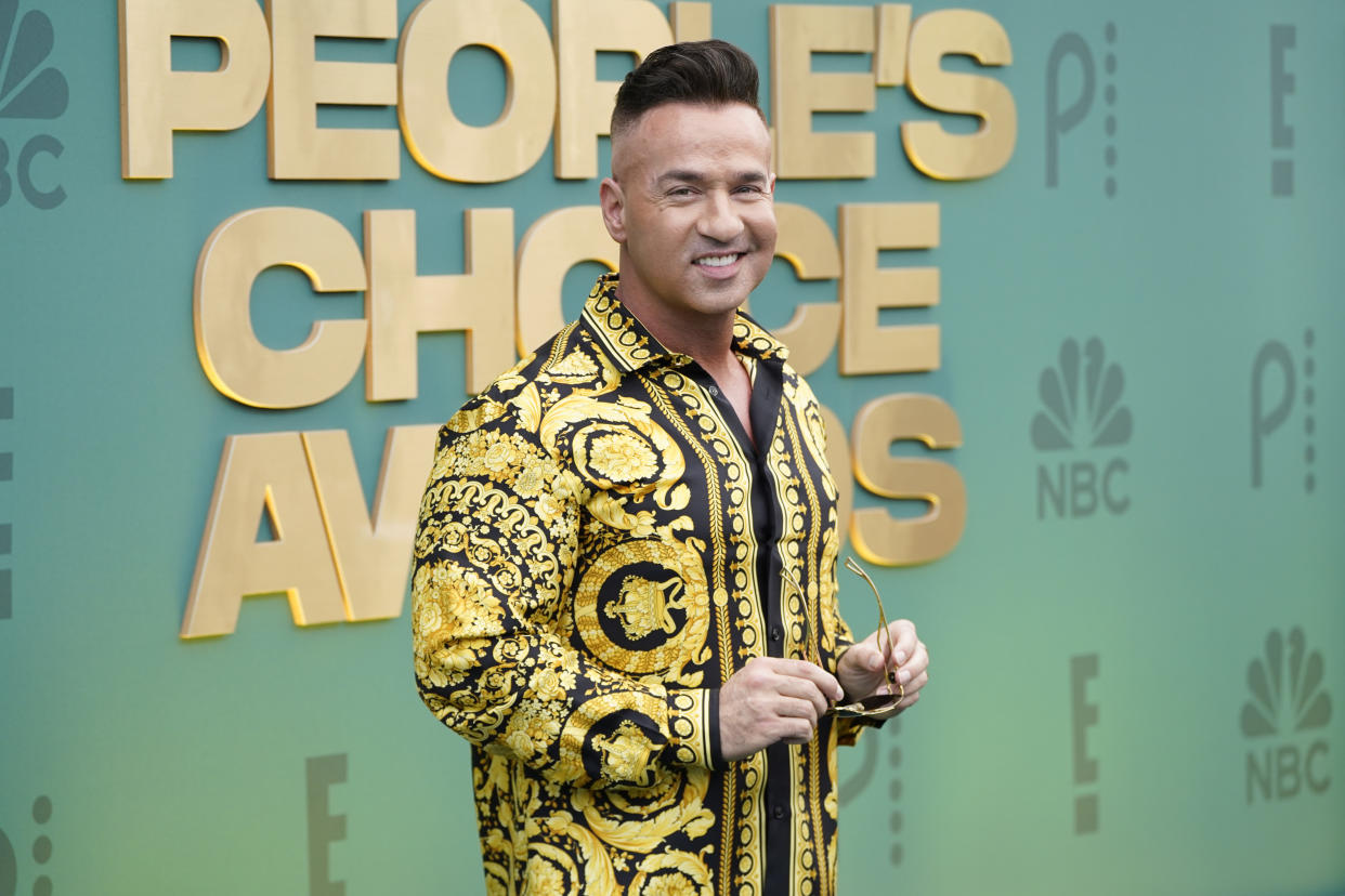 Mike “the Situation” Sorrentino at the People's Choice Awards. 