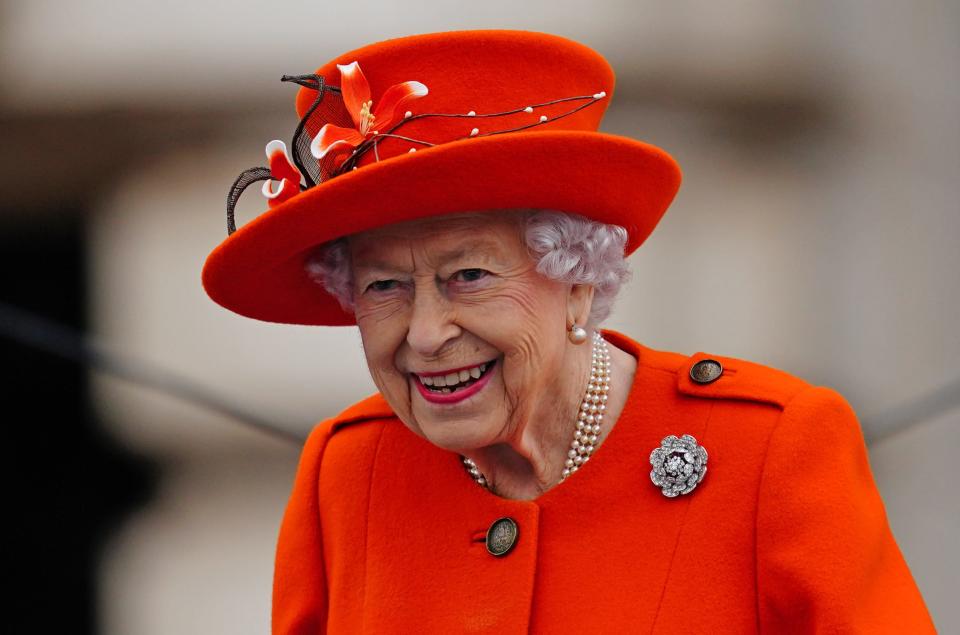 Queen Elizabeth II launched the Queen's Baton Relay for Birmingham 2022 Commonwealth Games on Oct. 7, 2021, in her first engagement at Buckingham Palace since the COVID-19 pandemic began in 2020.