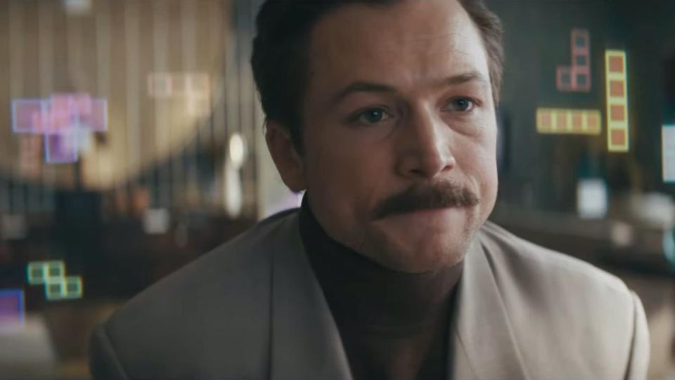 Taron Egerton stars in the Tetris movie