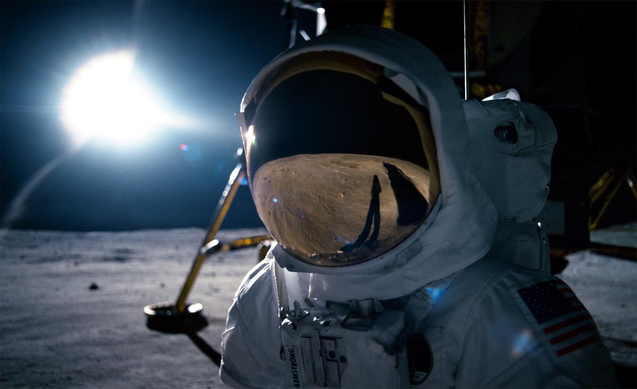 Ryan Gosling stars as Neil Armstrong in "First Man," directed by Oscar-winning filmmaker Damien Chazelle. [Universal Studios]