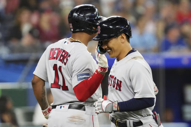 Red Sox back Paxton with 3 home runs and snap their 5-game skid with a 5-0  win over the Blue Jays - The San Diego Union-Tribune