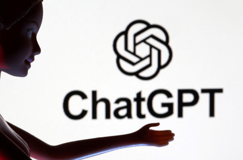 The ChatGPT logo can be seen in this illustration taken on March 31, 2023.  REUTERS/Dado Ruvic/Illustration