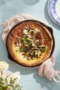 <p>This rich, savory pancake-like concoction has an impressive look that belies how easy it is to make. It's perfect for a small but fancy Easter brunch.</p><p><strong><a href="https://www.countryliving.com/food-drinks/a32042602/roasted-mushroom-and-bacon-dutch-baby/" rel="nofollow noopener" target="_blank" data-ylk="slk:Get the recipe for Roasted Mushroom and Bacon Dutch Baby;elm:context_link;itc:0;sec:content-canvas" class="link ">Get the recipe for Roasted Mushroom and Bacon Dutch Baby</a>.</strong> </p>