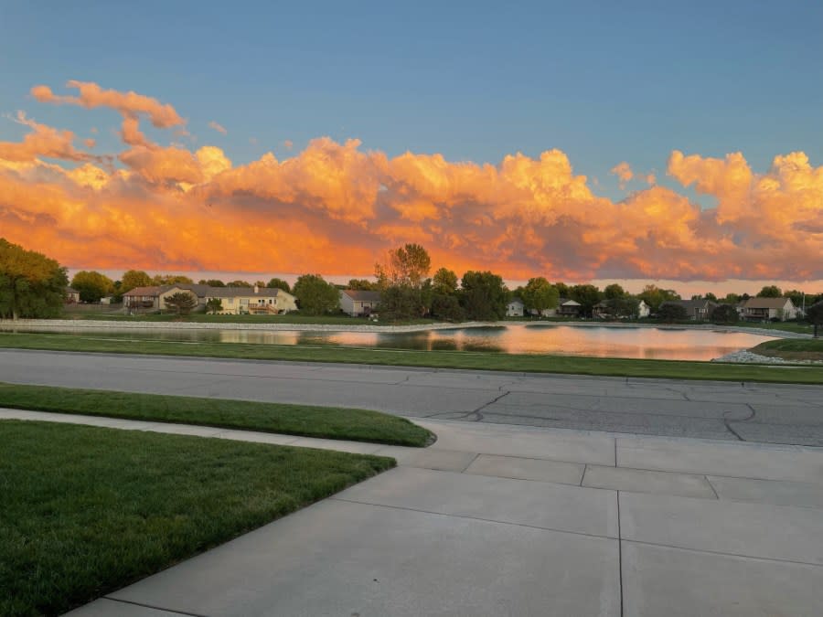 Wichita sunset on April 28, 2024 (Courtesy: Angela Coyle)