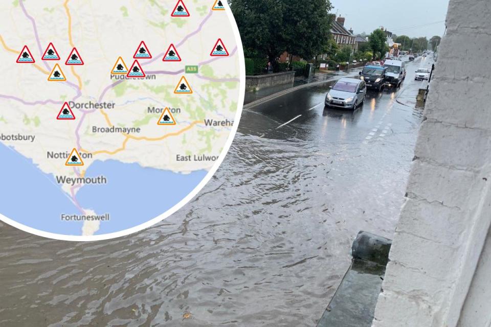 Flood warnings have been put in place throughout Dorset <i>(Image: Alastair Clark)</i>