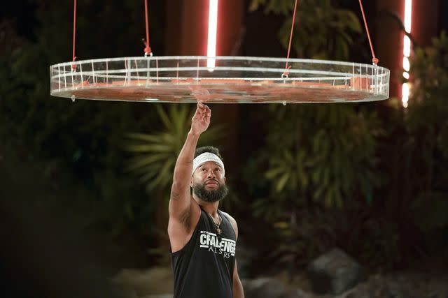 <p>Jonne Roriz/Paramount+</p> Brandon Nelson on 'The Challenge: All Stars 4'