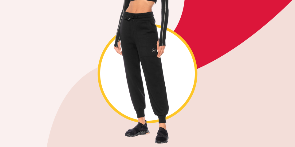 <p>Can't break away from your lockdown loungewear? We've got good news for you: joggers are officially fashionable. Not saggy sweatpants, trackies or jogging bottoms, no, they're the tapered trouser with cuffed hems and a high waistbands that women have been wearing for decades (long before Lycra was even a thing). </p><p>These heavy duty trews conveniently made a comeback in 2020, having been shunned for more technical, high functioning activewear before. Ok, in reality, you might not want to wear a pair <a href="https://www.womenshealthmag.com/uk/fitness/workouts/a33966296/kelsey-wells-resistance-band-workout/" rel="nofollow noopener" target="_blank" data-ylk="slk:during a workout;elm:context_link;itc:0;sec:content-canvas" class="link ">during a workout</a> (the sweat levels might be, erm, intense). But, you can wear em' when chilling or <a href="https://www.womenshealthmag.com/uk/health/mental-health/a32298253/distracted-working-from-home/" rel="nofollow noopener" target="_blank" data-ylk="slk:WFH;elm:context_link;itc:0;sec:content-canvas" class="link ">WFH</a>, and they're easily dressed up – think relaxed tailoring – or down – chunky trainers and a hoodie – when you're socialising with your five fave pals.</p><p>Finally, after years of skinny jeans, fussy hosiery and restrictive waistbands, it's relaxed vibes women are now coveting (Zoom meetings and an extra hour in bed will do that to you). What came first, the pandemic or fashion's obsession with comfy cool? We won't concern ourselves with this chicken and egg tbh, because we're too busy stocking up on several pairs to see us through the winter. We suggest you do the same with our edit of the 15 best women's joggers to buy now.</p><p><strong>PS: </strong>Want to find the <a href="https://www.womenshealthmag.com/uk/gym-wear/g34069169/best-hoodies-women/" rel="nofollow noopener" target="_blank" data-ylk="slk:perfect hoodie;elm:context_link;itc:0;sec:content-canvas" class="link ">perfect hoodie</a> for your new joggers? Check out our edit of the best ones to shop <a href="https://www.womenshealthmag.com/uk/gym-wear/g34069169/best-hoodies-women/" rel="nofollow noopener" target="_blank" data-ylk="slk:here;elm:context_link;itc:0;sec:content-canvas" class="link ">here</a>. </p>