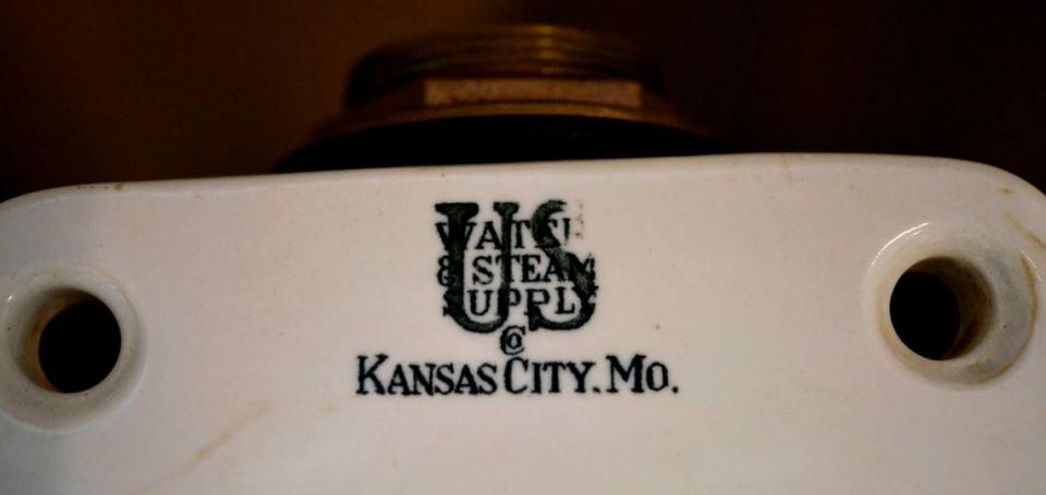 Graham owns a few vintage toilets with “Kansas City, Mo.” stamped on them, indicating they were made in the metro area.