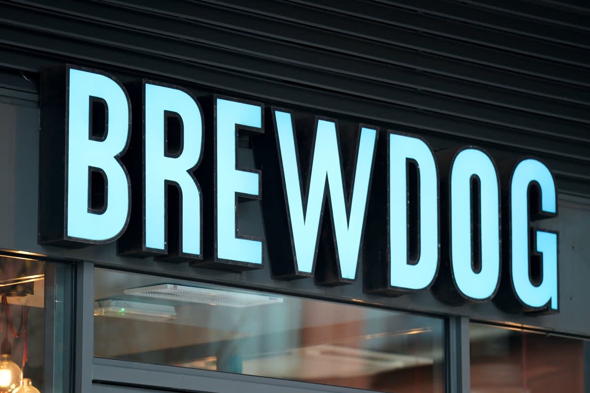 BrewDog has backtracked on its promise to pay staff the London living wage  (PA)