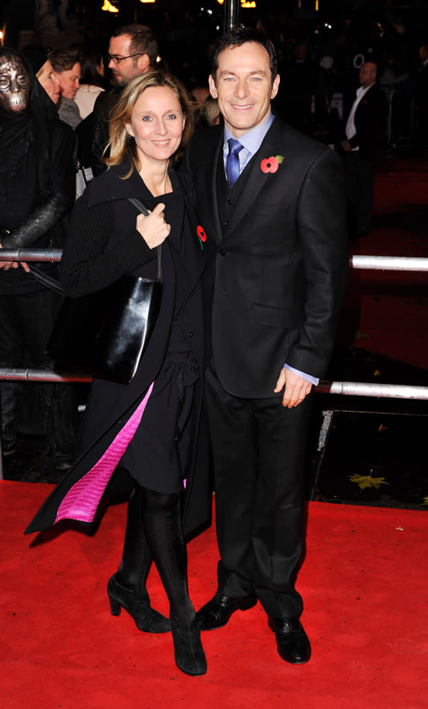 Harry Potter and the Deathly Hallows pt 1 UK premiere 2010 Jason Issacs