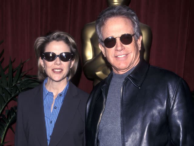 Ron Galella, Ltd./Ron Galella Collection Annette Bening and Warren Beatty attend the 71st Annual Academy Awards Nominees Luncheon on March 8, 1999 at Beverly Hilton Hotel in Beverly Hills, California