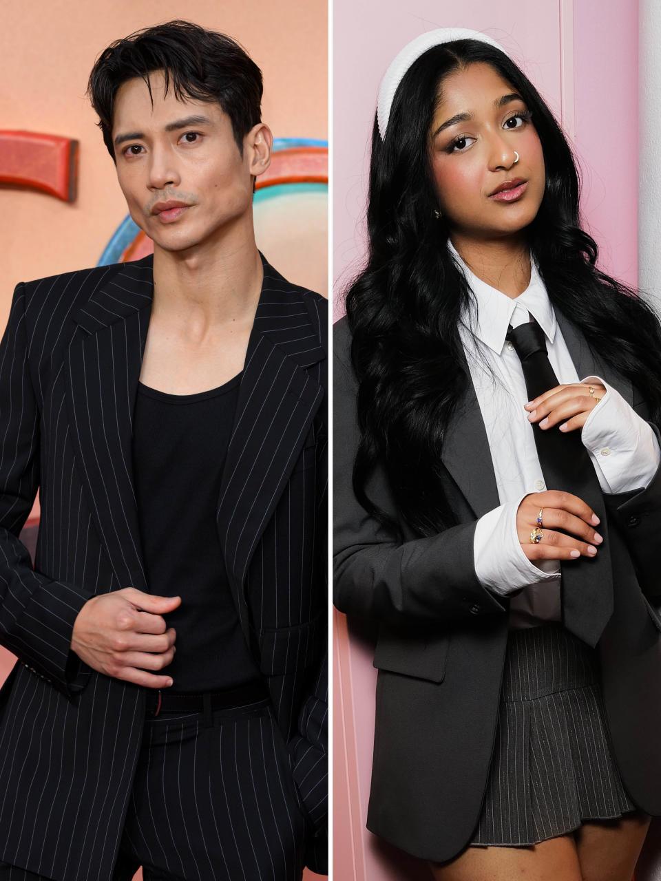 Manny Jacinto and Maitreyi Ramakrishnan