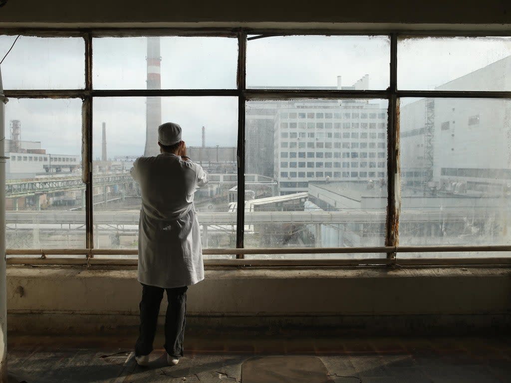 The Chernobyl plant is still in the process of being decommissioned decades after the disaster (Sean Gallup/Getty Images)