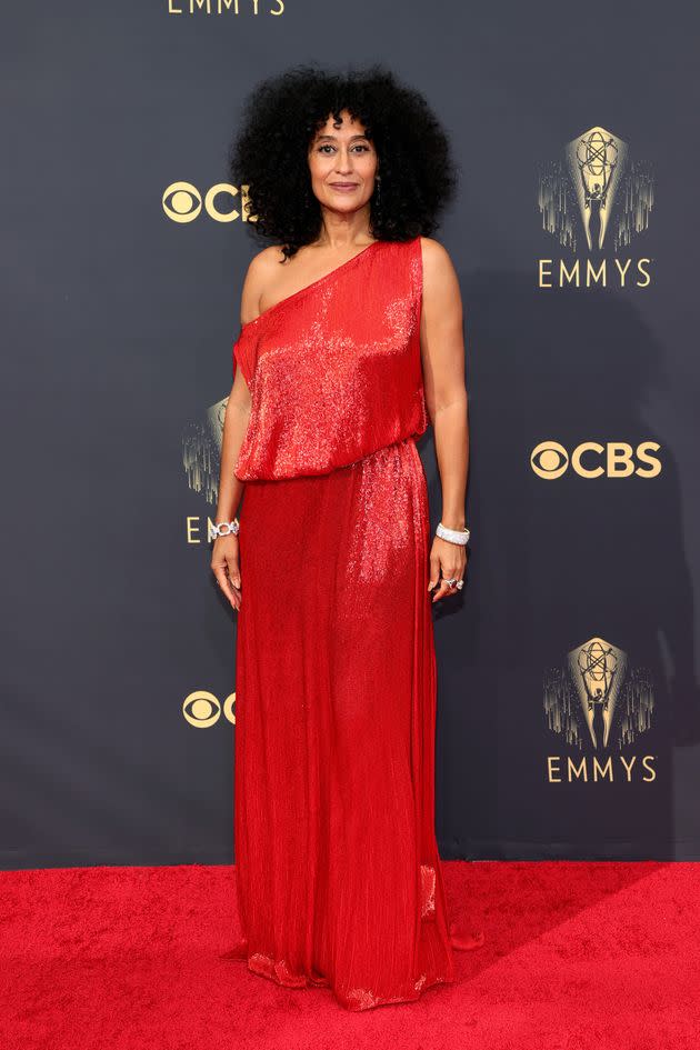 Tracee Ellis Ross attends the 73rd Primetime Emmy Awards at L.A. Live on Sunday in Los Angeles. (Photo: Rich Fury/Getty Images)