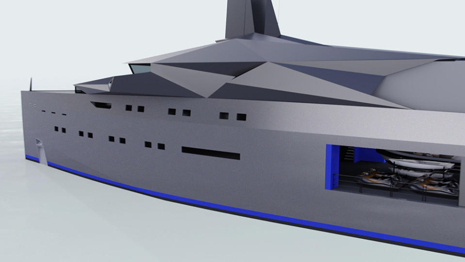 Origami Yacht Concept