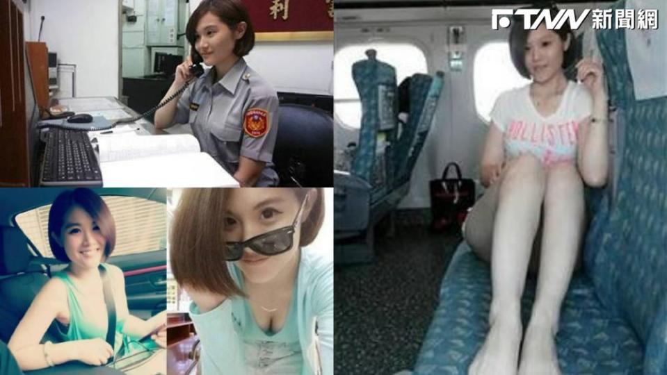 炫富女警邱薏瑄過去曾出現高鐵買3座位、開賓利上班等爭議；她被查出幫詐騙集團男友查詢民眾個資，涉嫌洩密、偽造文書等罪，遭法院裁定羈押禁見，市警局也緊急將她免職汰除。（圖／翻攝畫面）