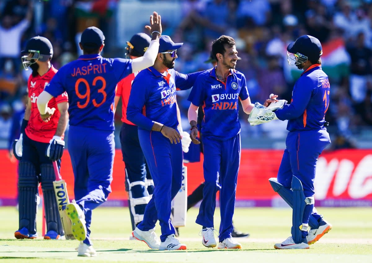 India sealed the T20 series against England with a big win (David Davies/PA) (PA Wire)