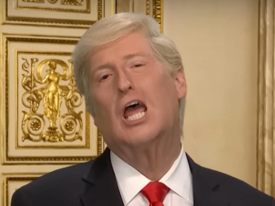 James Austin Johnson as Donald Trump on ‘SNL’ (YouTube)