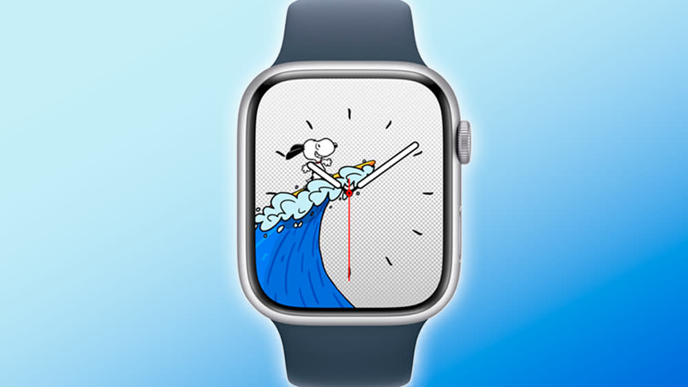  Apple Watch Snoopy face in WatchOS 10. 